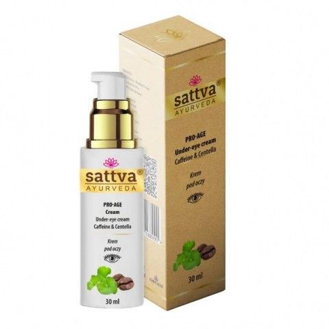 Sattva Pro-Age Under Eye Cream krem pod oczy z kofeiną i centellą 30ml