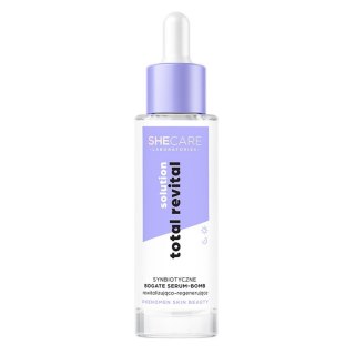 SHECARE Total Revital Solution synbiotyczne bogate serum-bomb rewitalizująco-regenerujące 30ml