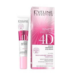 White Prestige 4D Whitening Eye Cream wybielający krem pod oczy 20ml Eveline Cosmetics