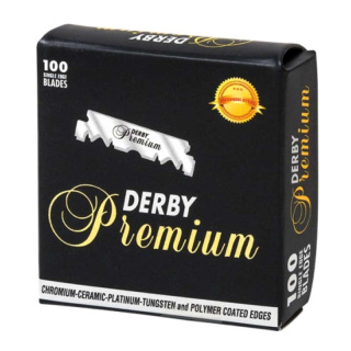 Żyletki do noża chińskiego połówki Derby Premium 100szt Poniks