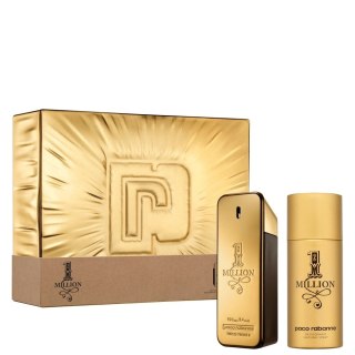 1 Million Men zestaw woda toaletowa spray 100ml + dezodorant spray 150ml Paco Rabanne