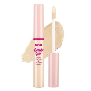 MIYO Beauty Skin Liquid Concealer and Cut Crease Maker płynny korektor kryjący 02 Hello Yellow 7ml