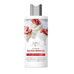 Creamy Strawberry żel pod prysznic 300ml APIS