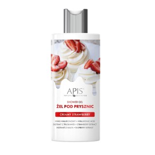 APIS Creamy Strawberry żel pod prysznic 300ml