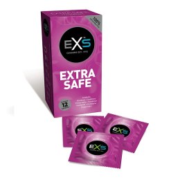 Extra Safe Condoms pogrubiane prezerwatywy 12szt. EXS