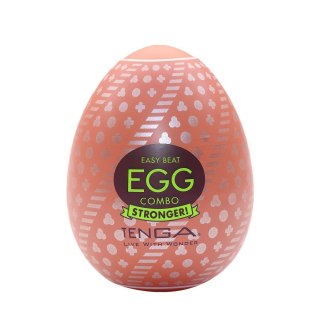 TENGA Easy Beat Egg Combo Stronger jednorazowy masturbator w kształcie jajka