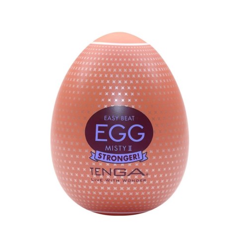 Easy Beat Egg Misty II Stronger jednorazowy masturbator w kształcie jajka TENGA