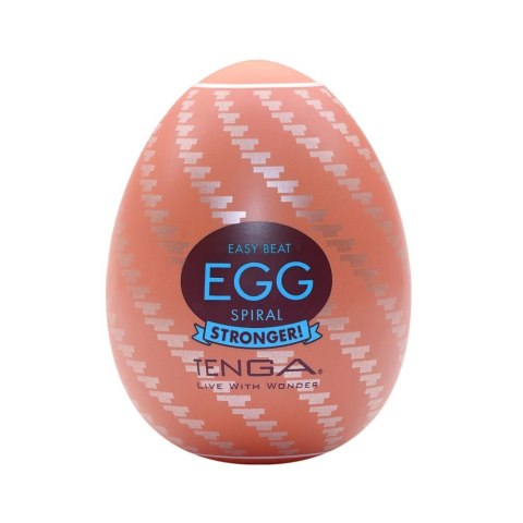 Easy Beat Egg Spiral Strober jednorazowy masturbator w kształcie jajka TENGA