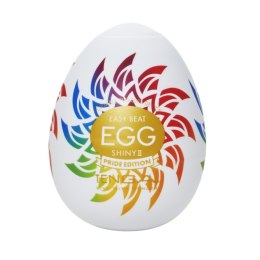 Egg Shiny II jednorazowy masturbator w kształcie jajka Pride Edition TENGA