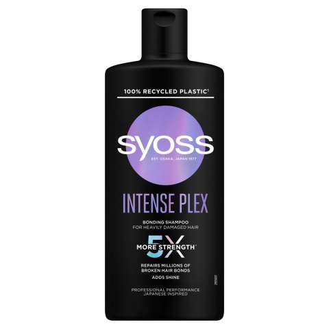 Intense Plex szampon do włosów mocno zniszczonych 440ml Syoss