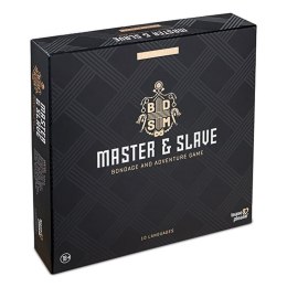 Master & Slave Edition Deluxe wielojęzyczna gra erotyczna z akcesoriami Tease & Please