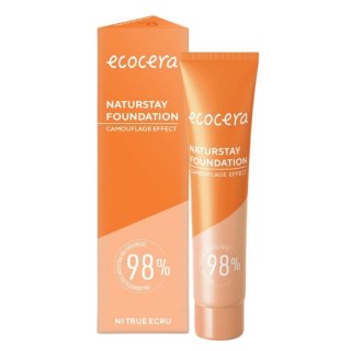 Ecocera Naturstay Foundation naturalny podkład kryjący N1 True Ecru 30ml