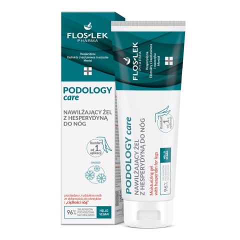 Podology Care nawilżający żel z hesperydyną do nóg 80g Floslek