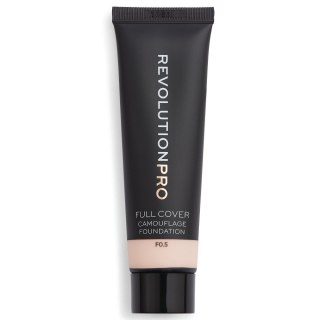 Pro Full Cover Camouflage Foundation kryjący podkład do twarzy F0.5 25ml Makeup Revolution