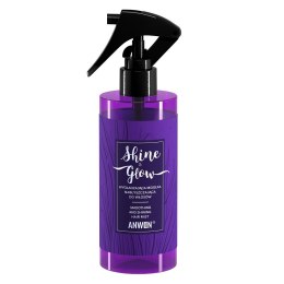 Shine & Glow wygładzająca mgiełka nabłyszczająca do włosów 150ml Anwen