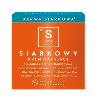 Barwa Siarkowy krem matujący 50ml