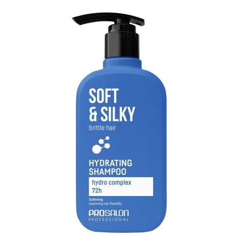 Soft & Silky nawilżający szampon do włosów 375ml Chantal