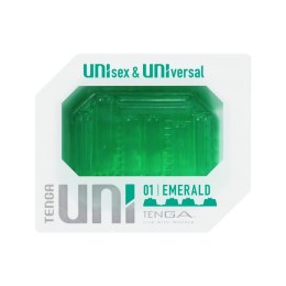 Uni Emerald uniwersalna nakładka masturbująca TENGA