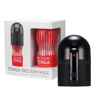 TENGA Vacuum Max zestaw masturbator wielokrotnego użytku + nasadka