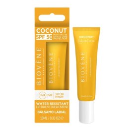 Coconut Lip Balm Treatment balsam do ust SPF50 10ml Biovene