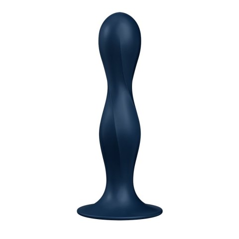 Double Ball-R dildo z kulkami gejszy Dark Blue Satisfyer