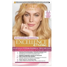 Excellence Creme farba do włosów 9.3 Bardzo Jasny Blond Złocisty L'Oreal Paris