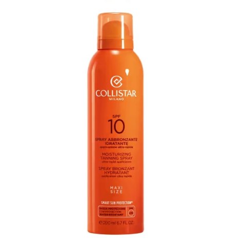 Moisturizing Tanning nawilżający spray do opalania SPF10 200ml Collistar