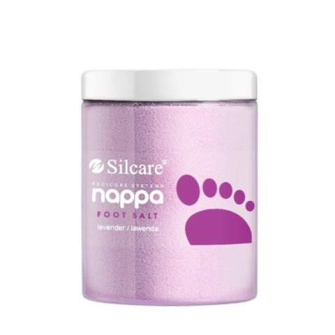 Silcare Nappa Salt sól do stóp Lawenda 1250g