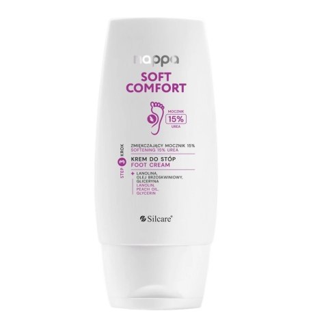 Silcare Nappa Soft Comfort zmiękczający krem do stóp z mocznikiem 15% 100ml