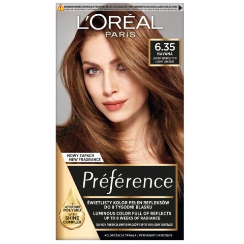 Preference farba do włosów 6.35 Havana L'Oreal Paris