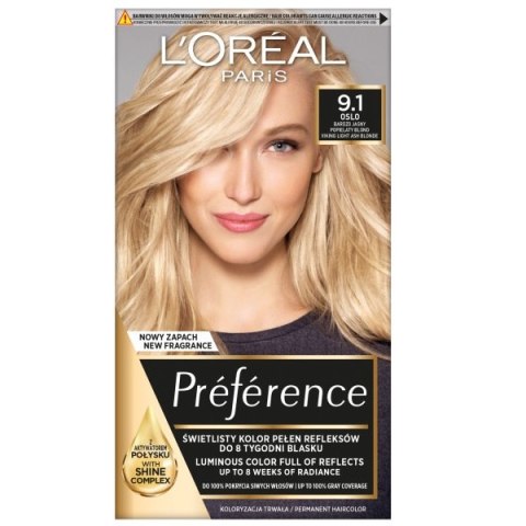 Preference farba do włosów 9.1 Oslo L'Oreal Paris