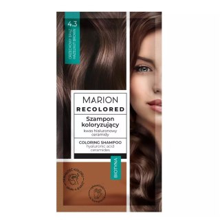 Marion Recolored szampon koloryzujący 4.3 Orzechowy Brąz 35ml