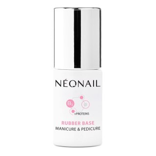 NeoNail Rubber Base Manicure & Pedicure baza hybrydowa 7.2ml