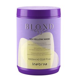 Blondesse No-Yellow Mask maska do włosów blond rozjaśnianych i siwych 1000ml Inebrya