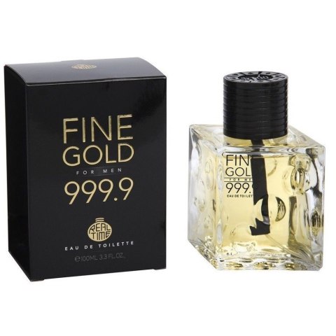 Fine Gold 999.9 For Men woda toaletowa spray 100ml Real Time