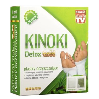 Kinoki Detox Gold plastry oczyszczające organizm 10szt Aura Herbals