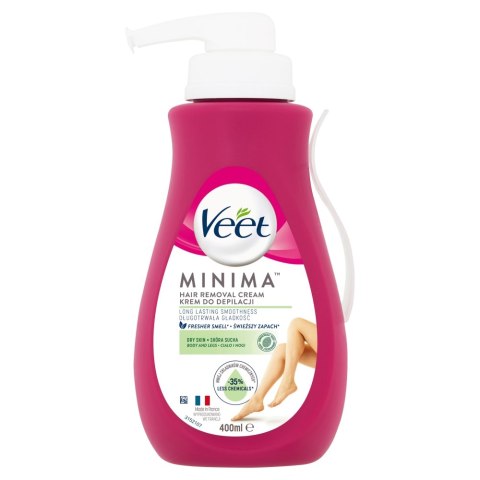 Veet Minima krem do depilacji skóra sucha 400ml