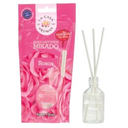 Patyczki zapachowe Róża 30ml La Casa de los Aromas