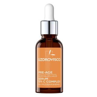 UZDROVISCO Pre-Age normalizujące serum 15% C complex na przebarwienia 30ml