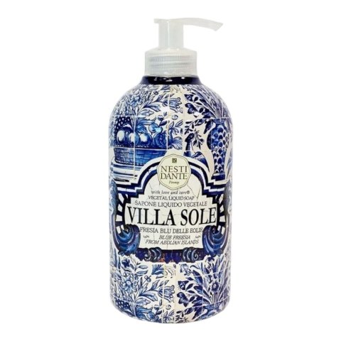 Nesti Dante Villa Sole Fresia Blu Delle Eolie mydło w płynie 500ml Nesti Dante Villa Sole Fresia Blu Delle Eolie mydło w płynie 500ml