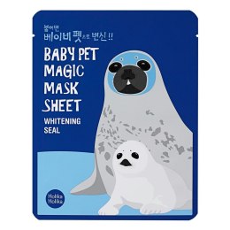 Baby Pet Magic Mask Sheet Whitening Seal rozjaśniająca maska w płachcie 22ml HOLIKA HOLIKA