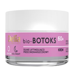 Bio-Botoks silnie liftingująco-przeciwzmarszczkowy krem do twarzy 60+ 50ml Delia