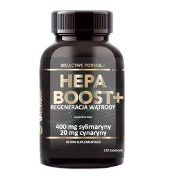 Hepa Boost+ regeneracja wątroby suplement diety 120 tabletek Intenson