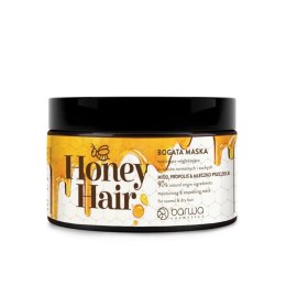 Honey Hair miodowa maska do włosów nawilżająca 220ml Barwa