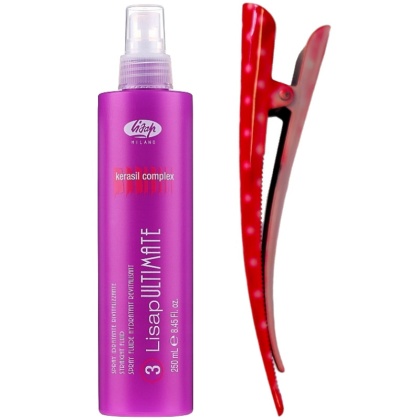 Lisap Ultimate Keratynowy Fluid Spray Termoochronny do Prostowania Włosów 250ml