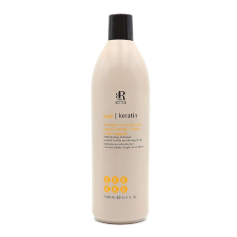 RR Keratin Star Maska odbudowująca do włosów + Szampon z keratyną 2x1000ml