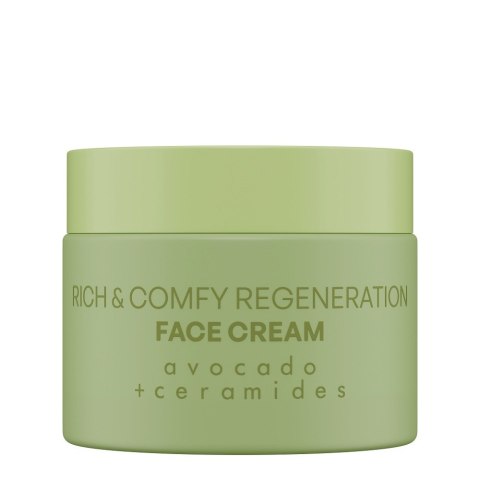 Nacomi Rich & Comfy Regeneration krem do twarzy Avocado 40ml Nacomi Rich & Comfy Regeneration krem do twarzy Avocado 40ml