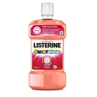 Listerine Smart Rinse płyn do płukania jamy ustnej dla dzieci Berry 500ml