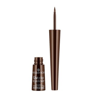 The Dip Eyeliner Waterproof wodoodporny eyeliner w płynie Brown 2.5ml Essence