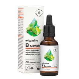 Witamina B Complex suplement diety 30ml Aura Herbals
